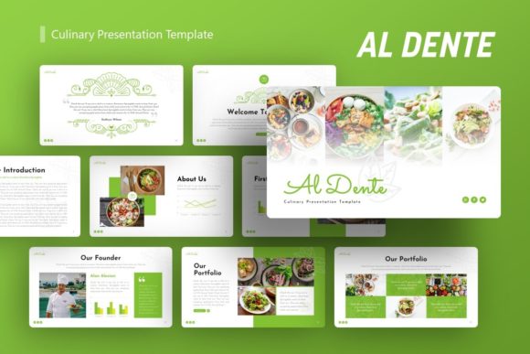 Al Dente Presentation Template Guide