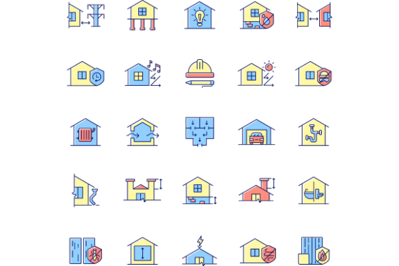 Enhancing Construction Communication with the Building Safety Color Icons Bundle