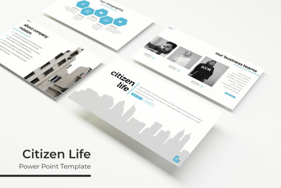 Evaluating the Citizen Life Power Point Template for Professional Presentations