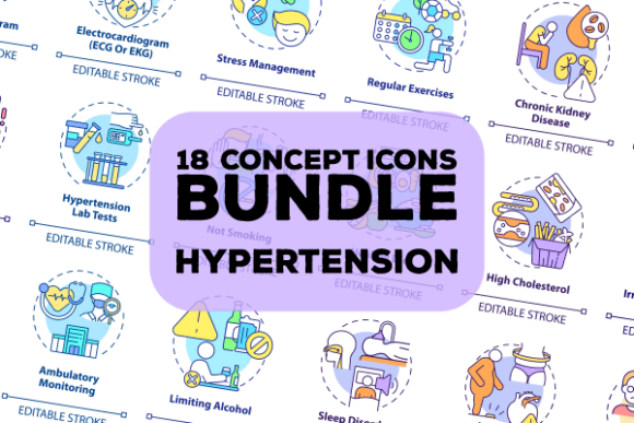 Evaluating the Hypertension Concept Icons Bundle for Medical Design