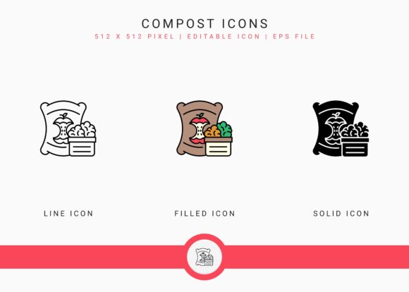 Explore the Versatile Compost Icons Set