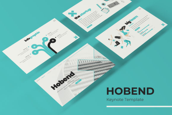Hobend Keynote Template: 150 Slides for Impactful Presentations