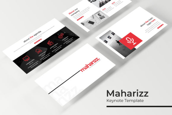 Maharizz Keynote Template: Elevate Your Presentations