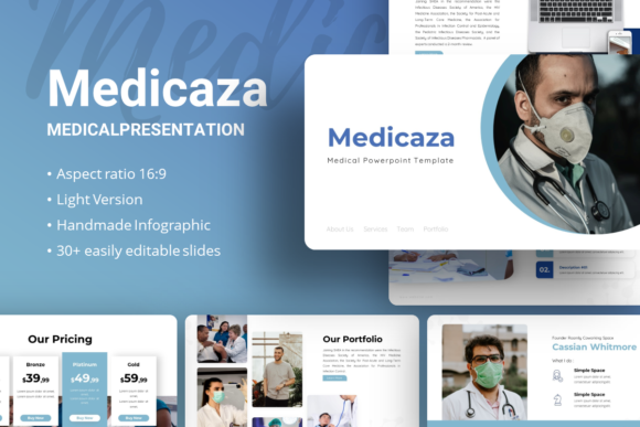 Medical Presentation Template: Design with Medicaza