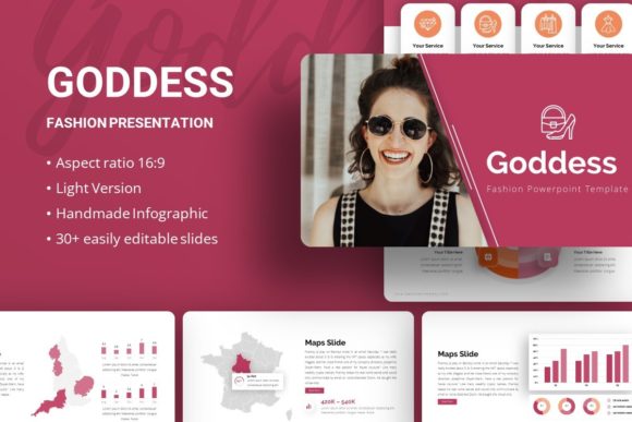 Presentation Template - Goddess: Elevating Visual Storytelling for Modern Professionals