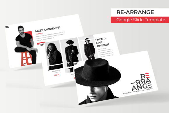 RE-ARRANGE Google Slide Template: A Versatile Design Kit