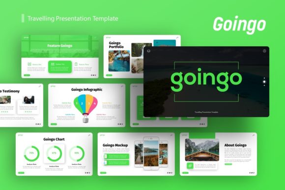 Travelling Presentation Template: Visual Storytelling