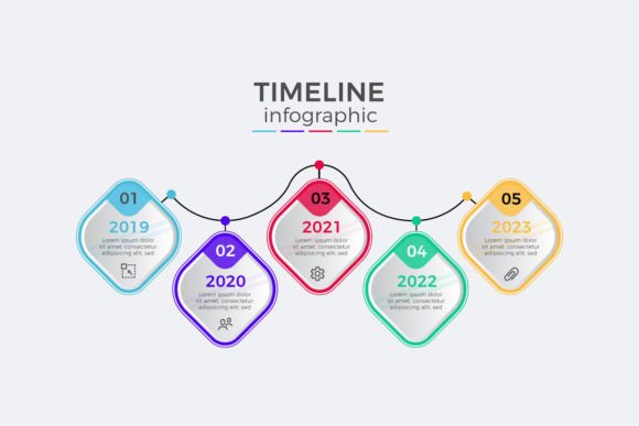Unlock Creativity with Modern Timeline Infographics