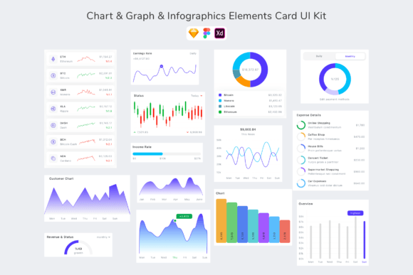 Unlocking Visual Storytelling with Chart Graph Infographics Elements
